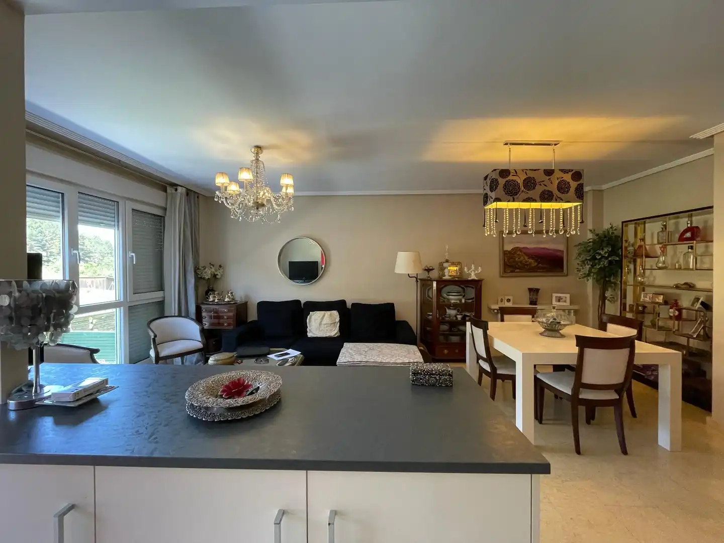 Sala de estar de Casa adosada en venta en San Leonardo de Yagüe con Calefacción, Jardín privado y Parquet