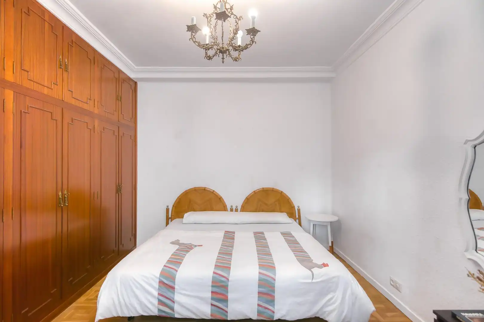 Bedroom of Flat for sale in  Pamplona / Iruña  with Heating, Storage room and Balcony
