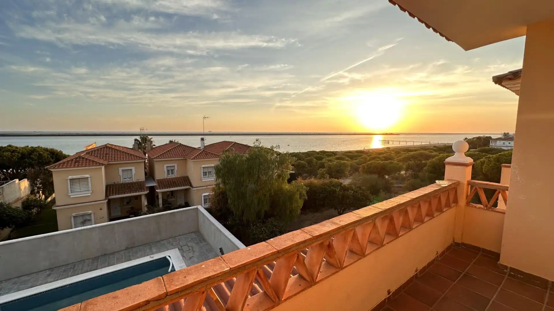 Terraza de Casa o chalet en venta en Mazagón con Aire acondicionado, Calefacción y Jardín privado