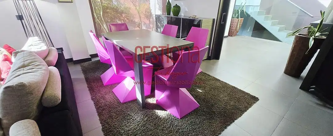 Dining room of Houses for sale in Santa Cruz de Bezana  with Private garden, Terrace and Furnished