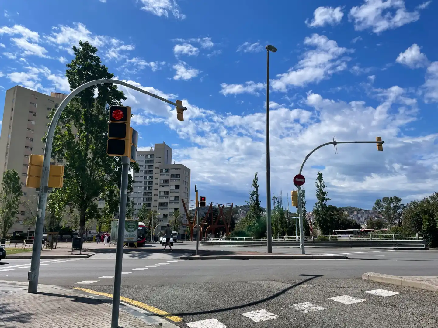 Exterior view of Flat for sale in Barcelona  with Heating, Furnished and Balcony
