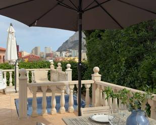 Terrace of Single-family semi-detached for sale in Calpe / Calp  with Air Conditioner, Private garden and Terrace
