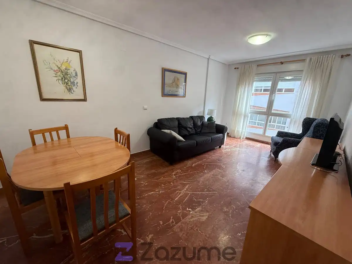 Wohnzimmer von Wohnung zur Miete in Alicante / Alacant mit Klimaanlage, Heizung und Abstellraum