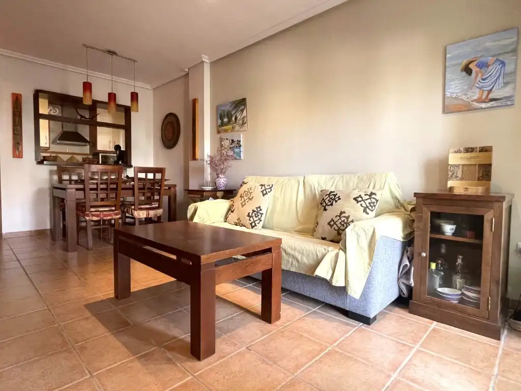 Sala de estar de Apartamento en venta en Vera con Aire acondicionado, Jardín privado y Terraza