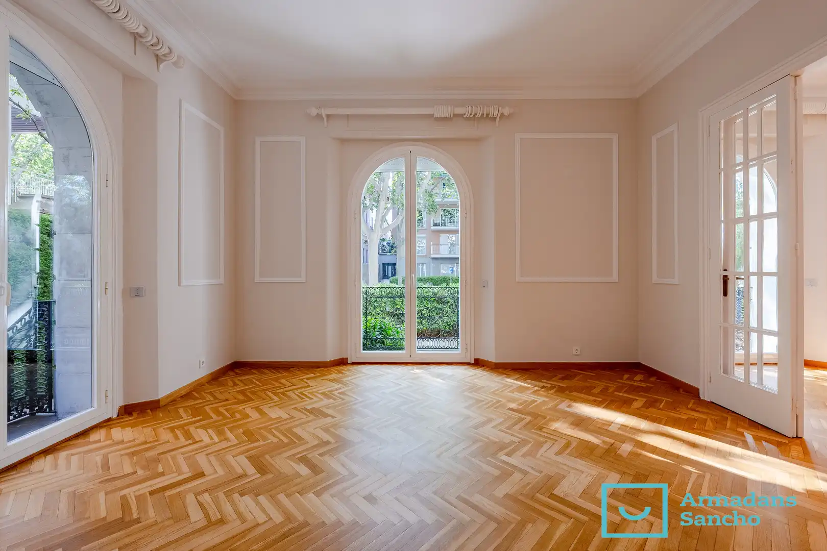Living room of Ground floor for rent in Barcelona  with Private garden and Oven