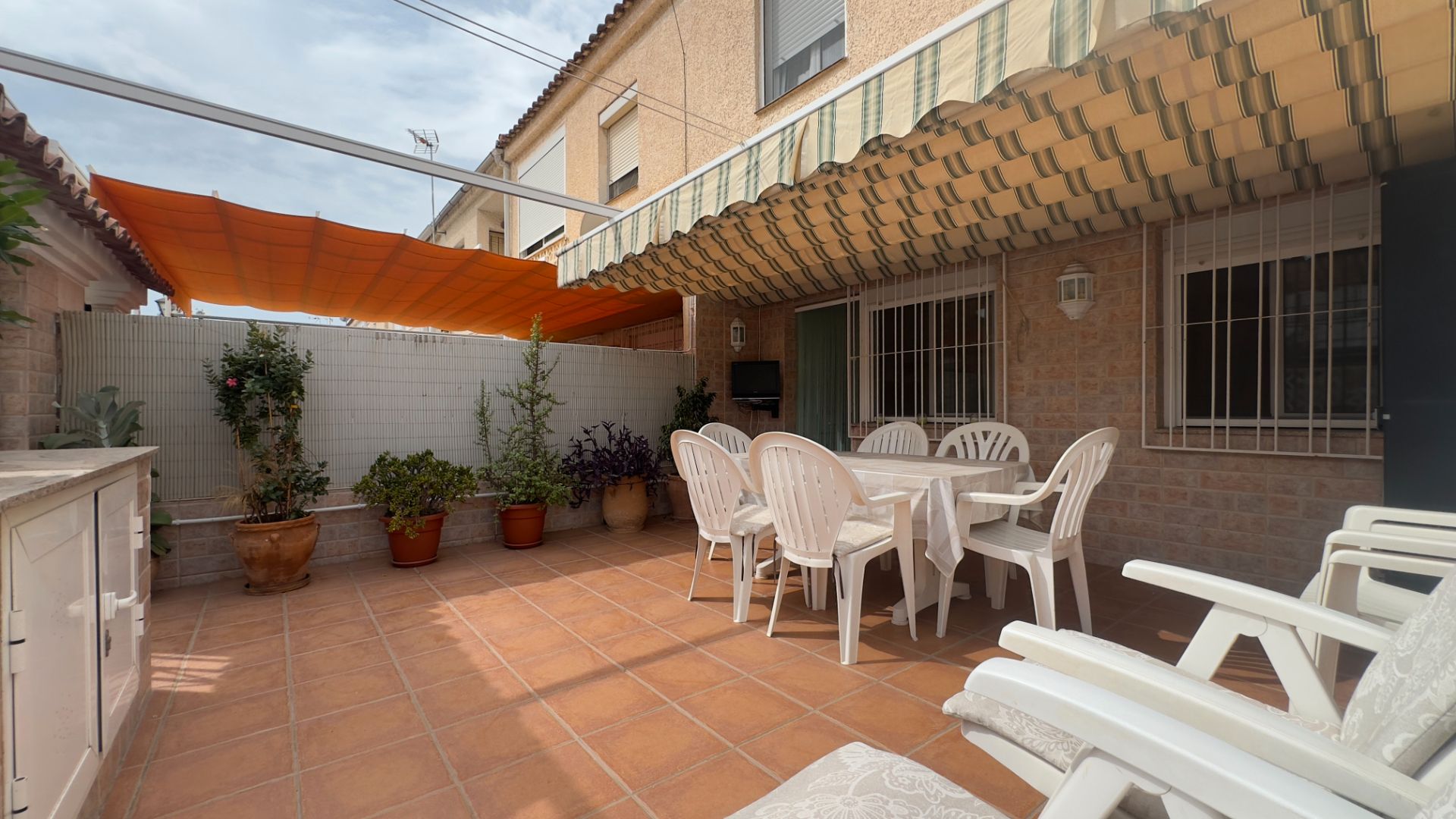 Terrassa de Casa o xalet en venda en Santa Pola amb Aire condicionat, Jardí privat i Terrassa