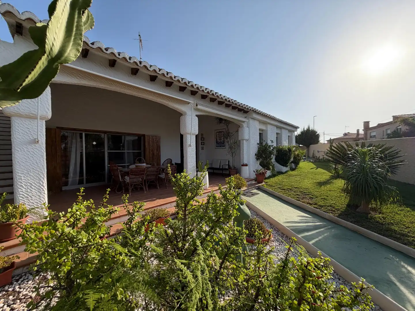Jardín de Casa o chalet en venta en Náquera con Aire acondicionado, Jardín privado y Terraza