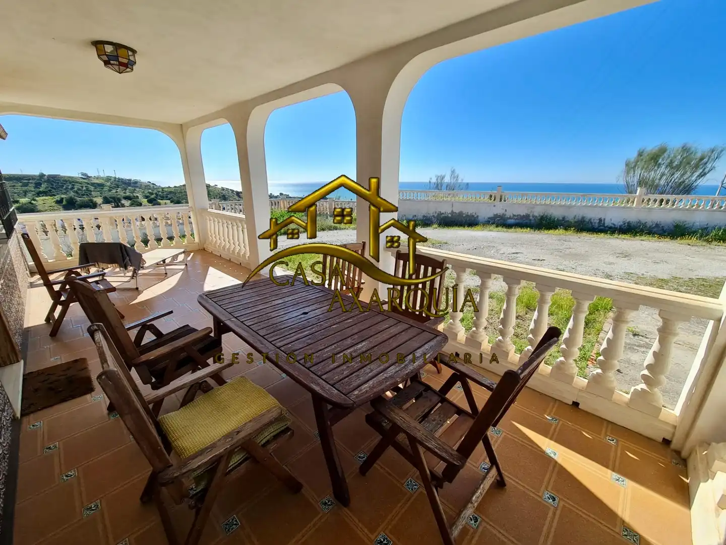 Terrace of Country homes for sale in Vélez-Málaga  with Air Conditioner, Private garden and Terrace