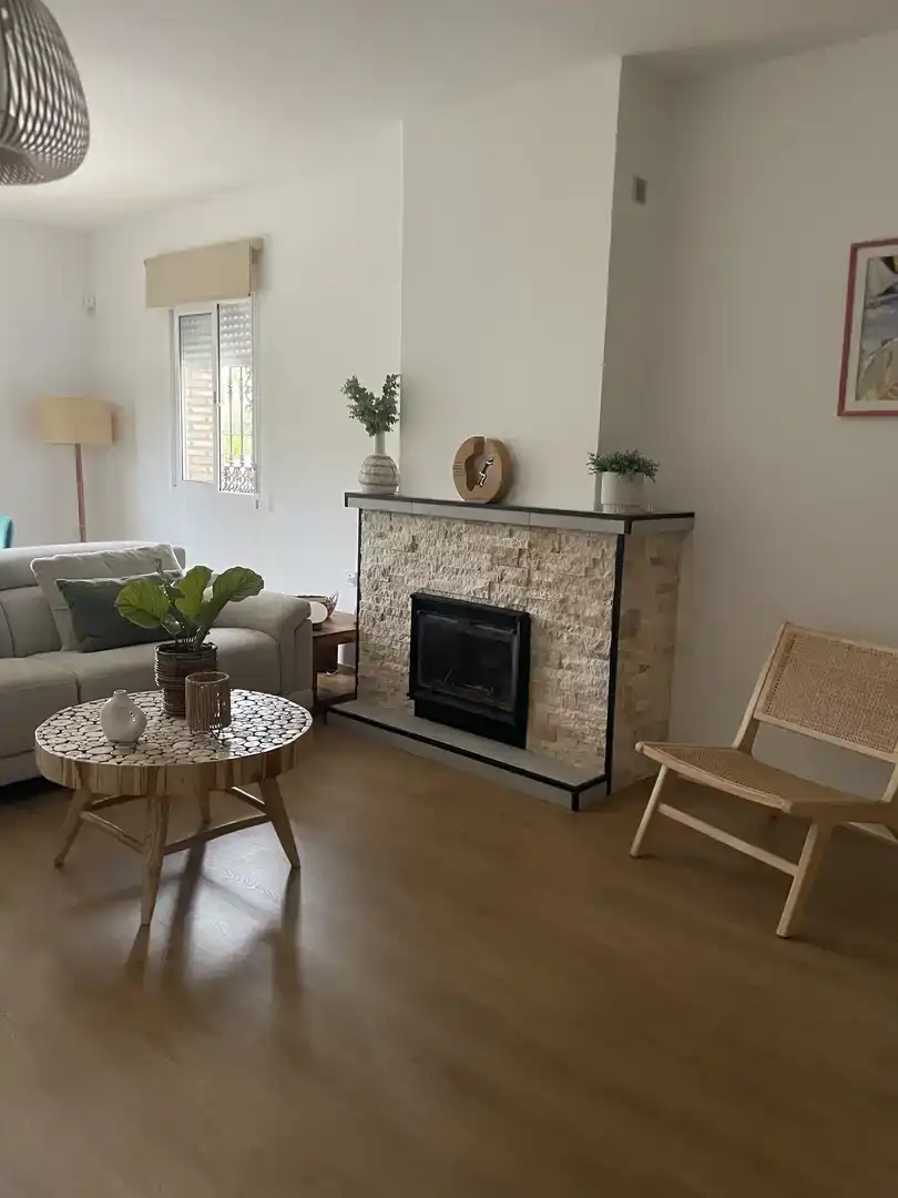 Sala de estar de Casa o chalet en venta en Córdoba con Aire acondicionado, Jardín privado y Parquet