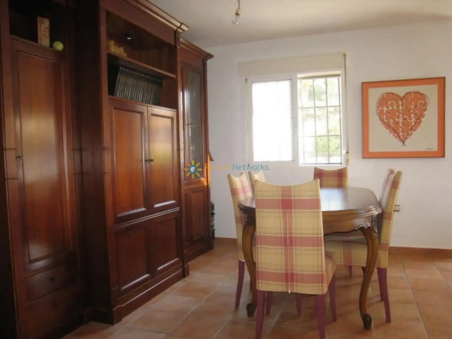 Esszimmer von Haus oder Chalet zum Verkauf in Oliva mit Heizung, Privatgarten und Terrasse