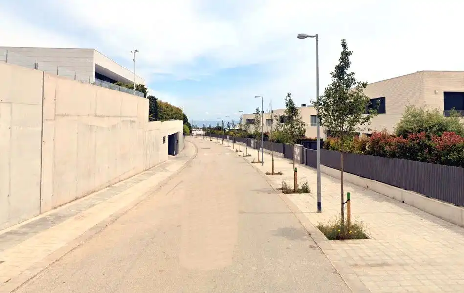 Vista exterior de Casa adosada en venta en Mataró con Aire acondicionado, Calefacción y Jardín privado