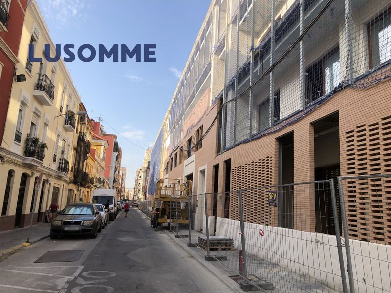 Vista exterior de Piso en venta en  Valencia Capital con Terraza y Horno