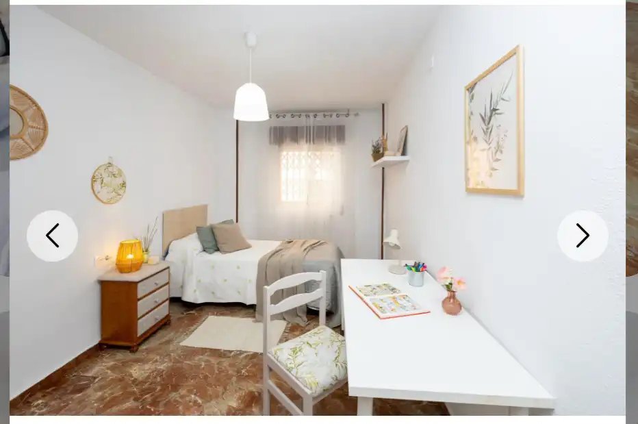 Bedroom of Flat for sale in Granada  with Air Conditioner and Terrace