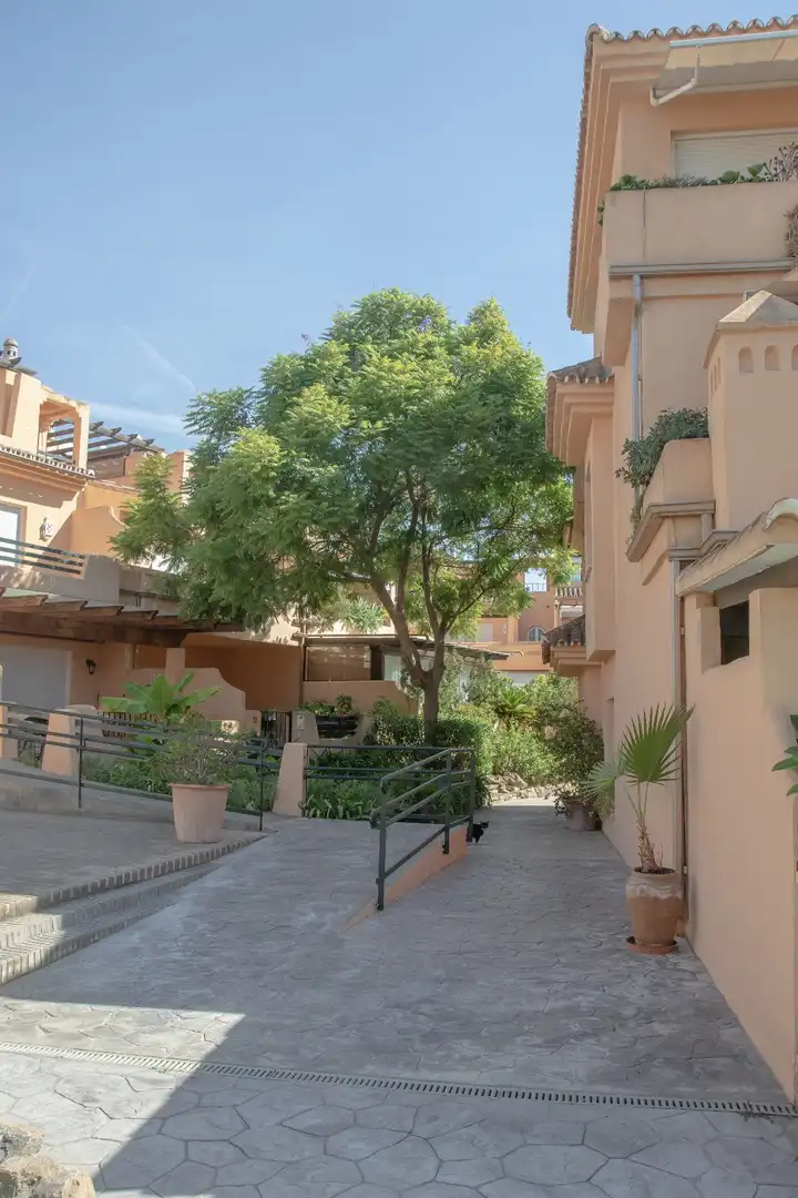 Exterior view of Detached homes for rent in Marbella  with Air Conditioner, Terrace and Storage room