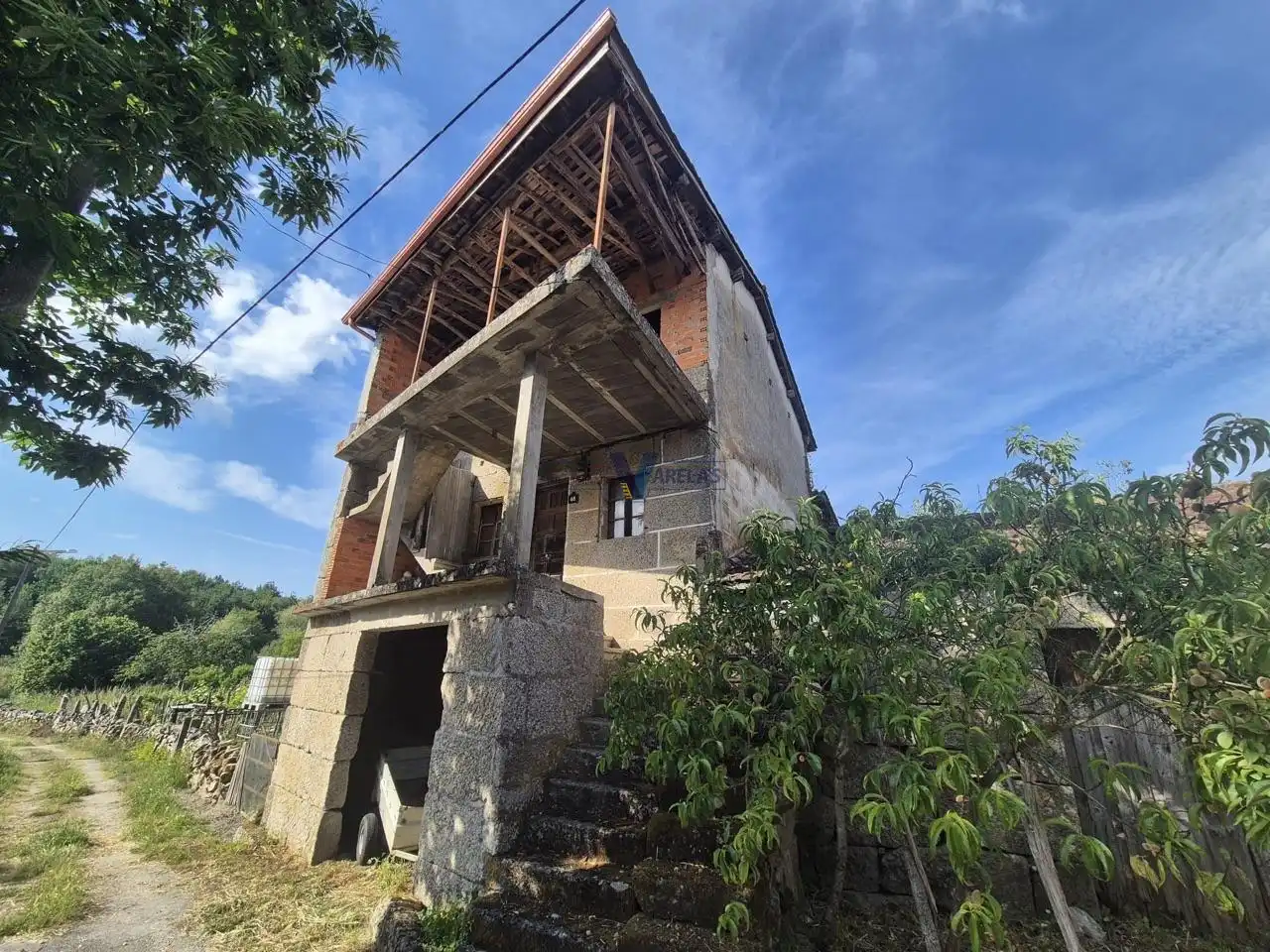 Exterior view of Houses for sale in Ourense Capital   with Private garden