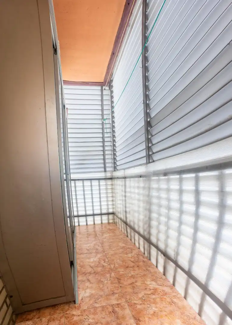 Balcony of Flat for sale in Zaragoza  with Air Conditioner, Heating and Storage room
