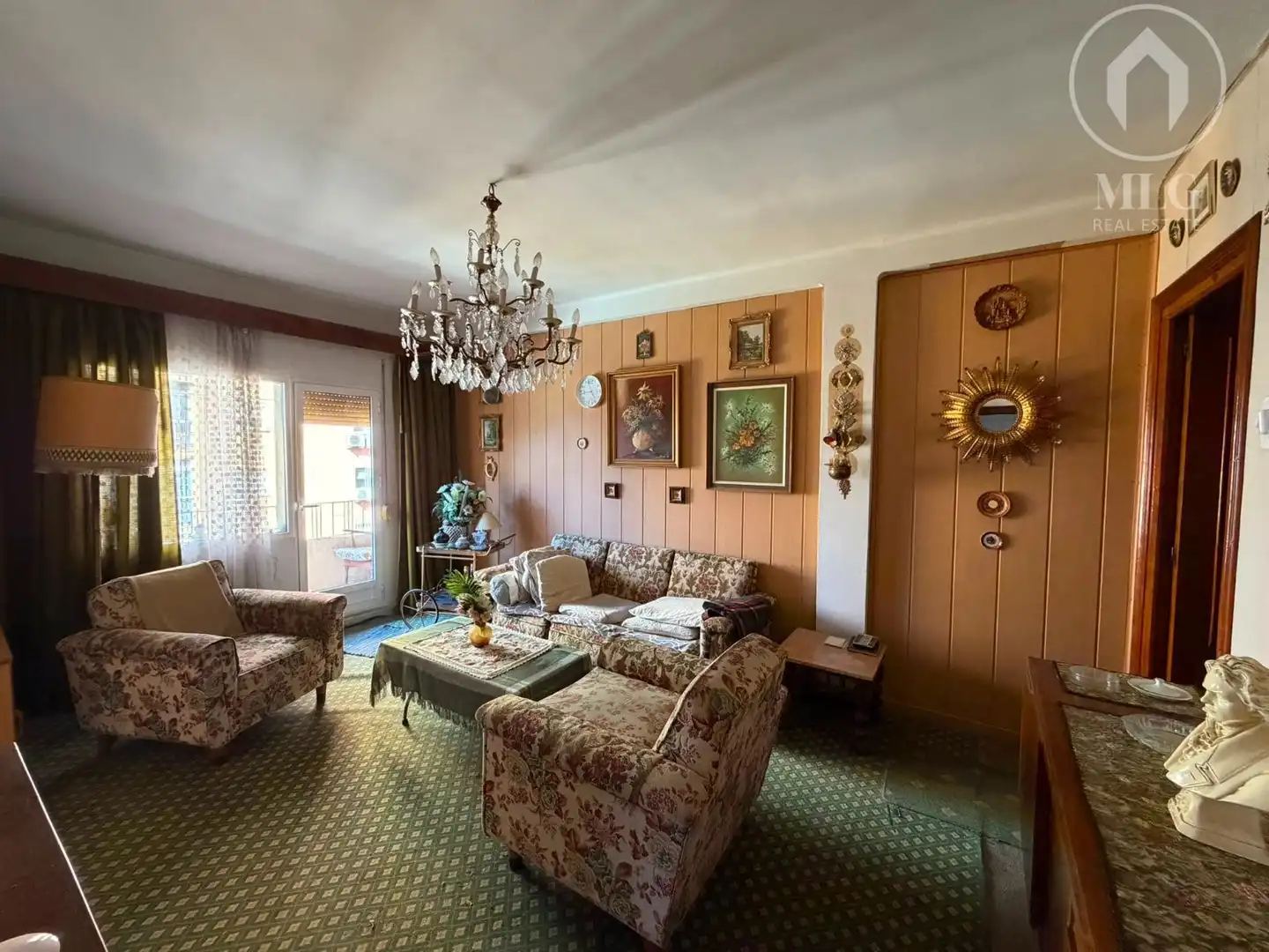 Living room of Flat for sale in Málaga  with Terrace