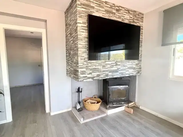 Living room of Houses for sale in Cella  with Heating, Parquet flooring and Terrace