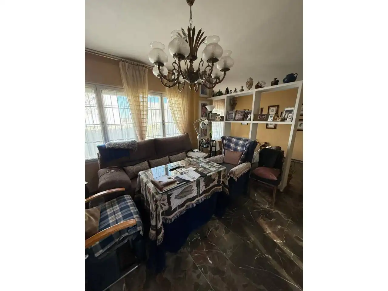 Living room of Houses for sale in Úbeda  with Heating, Private garden and Terrace
