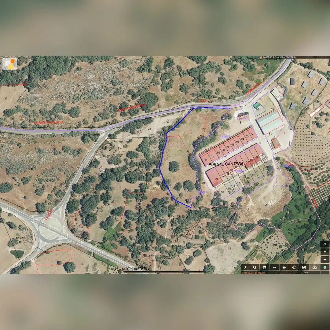 Fabrik Grundstücke zum Verkauf in Pasarón de la Vera