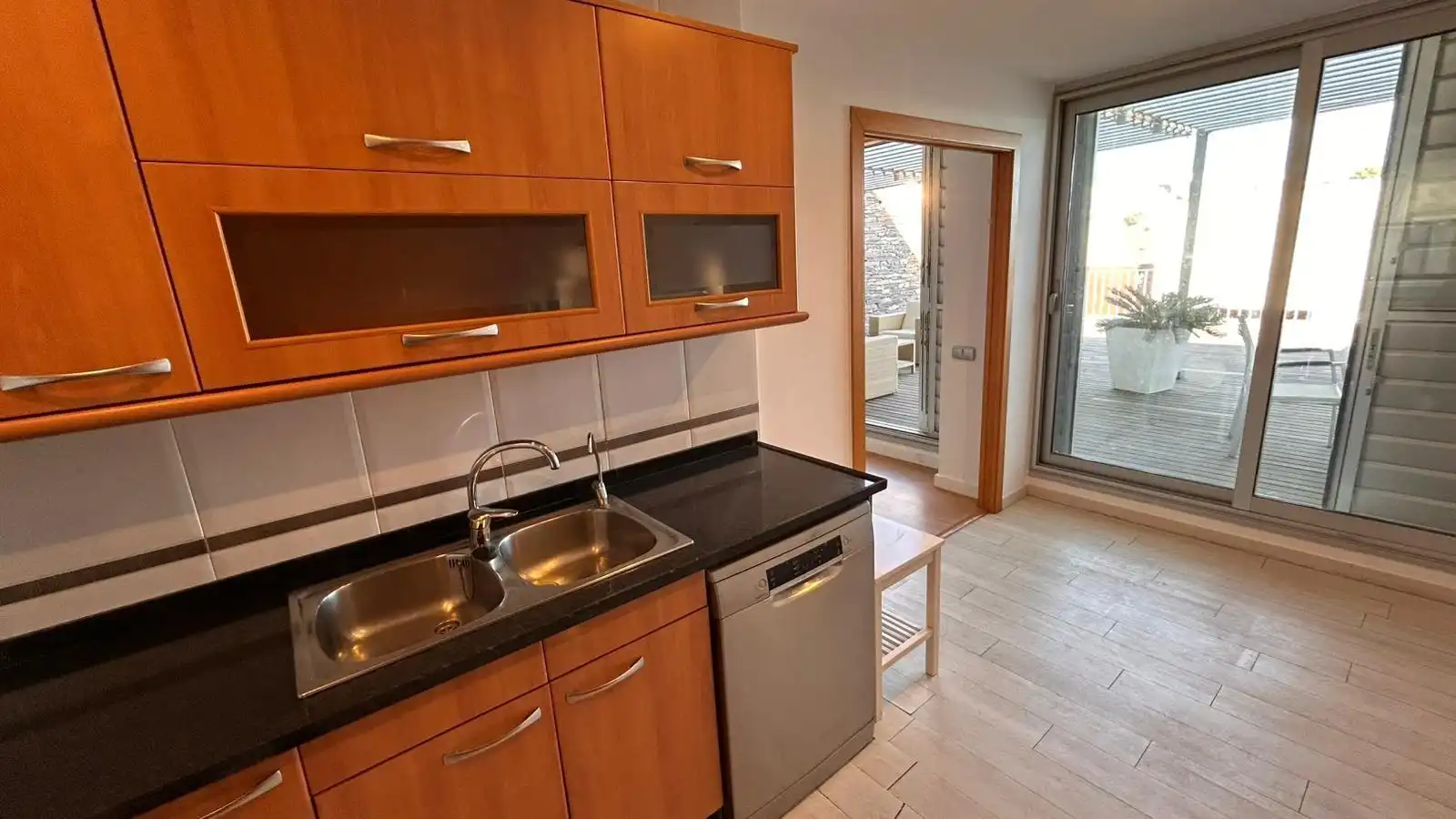 Kitchen of Duplexes for sale in Sant Pere de Ribes  with Air Conditioner, Heating and Private garden
