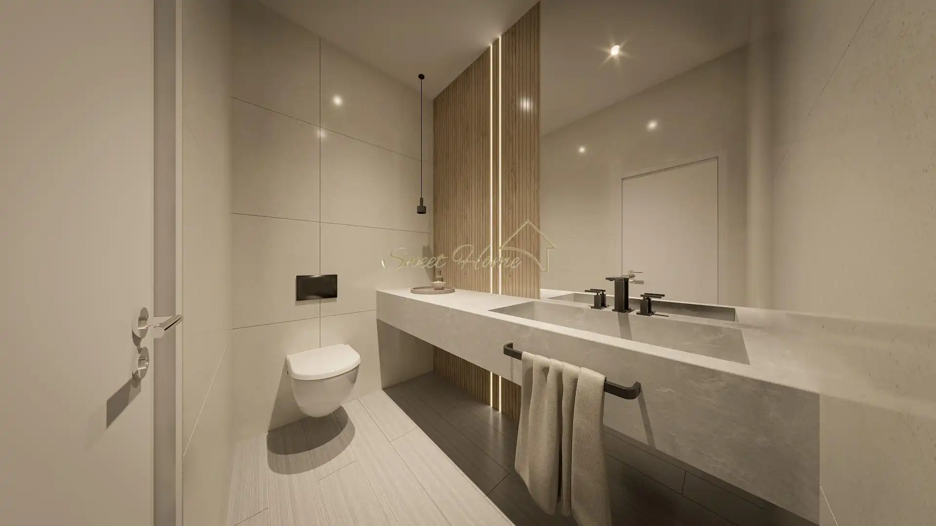 Bathroom of Houses for sale in El Masnou  with Air Conditioner, Private garden and Terrace