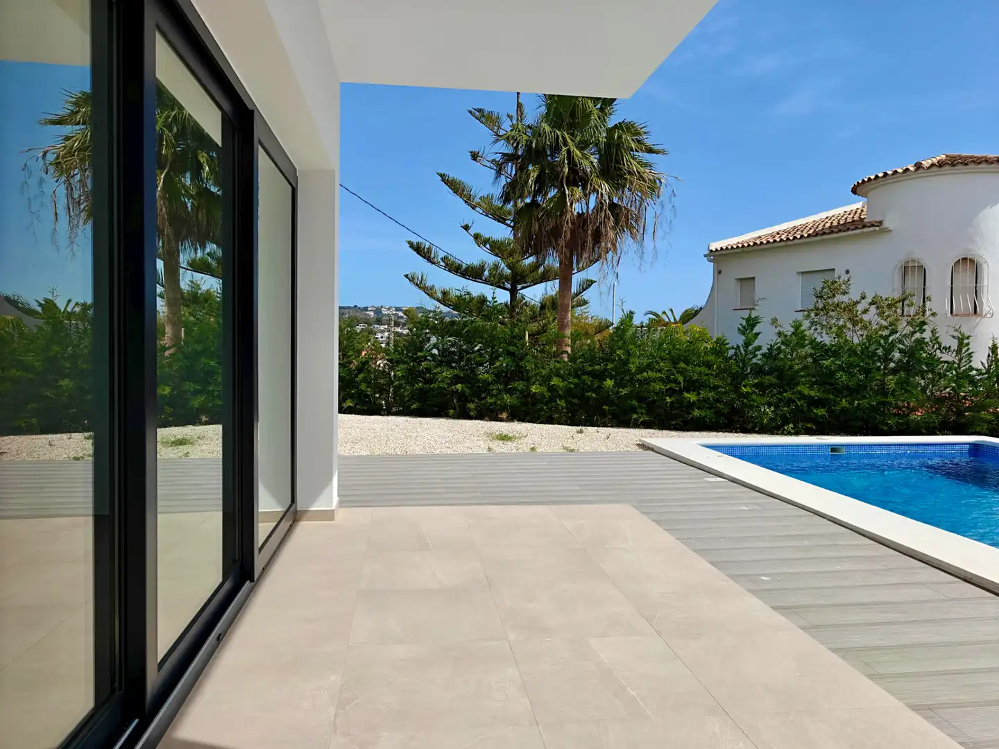 Terraza de Casa o chalet en venta en Benissa con Aire acondicionado, Calefacción y Jardín privado