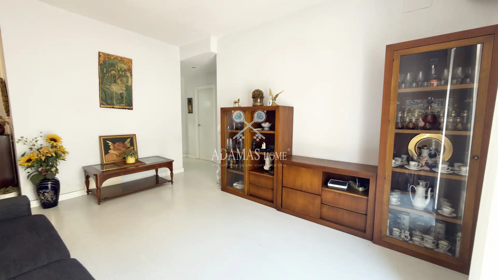 Living room of Flat for sale in Sevilla  with Air Conditioner and Balcony