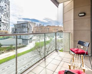 Terrace of Apartment for sale in  Barcelona Capital  with Air Conditioner, Heating and Parquet flooring