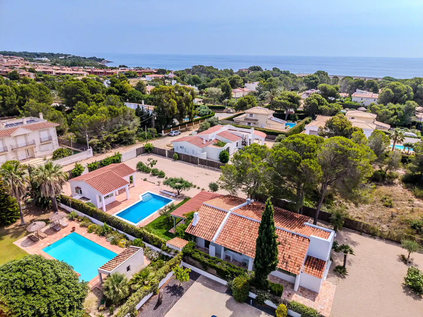 Exterior view of Houses for sale in L'Ametlla de Mar   with Air Conditioner, Heating and Private garden