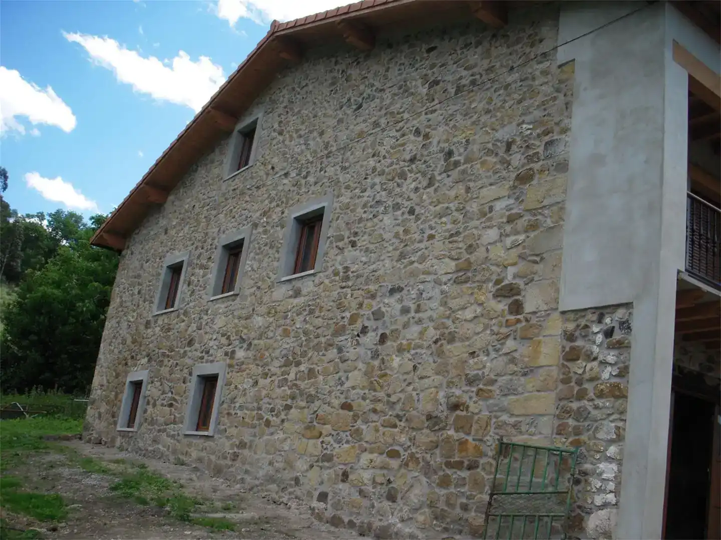 Vista exterior de Piso en venta en Limpias con Jardín privado