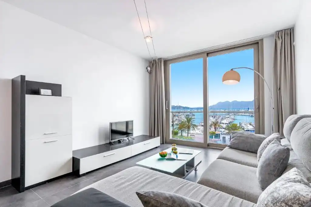 Wohnzimmer von Maisonette zum Verkauf in Pollença mit Terrasse