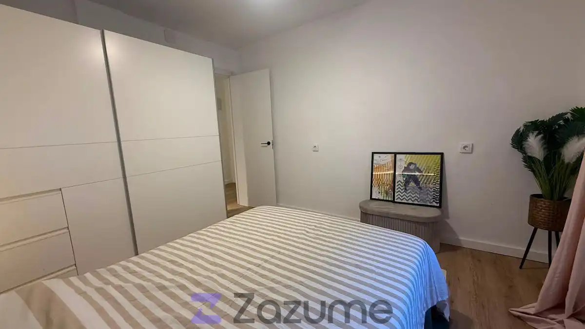 Bedroom of Flat for rent in Murcia  with Terrace, Furnished and Oven