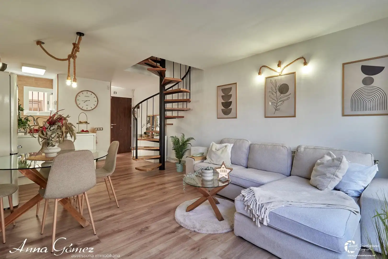 Sala d'estar de Casa adosada en venda en Calafell amb Calefacció, Terrassa i Traster