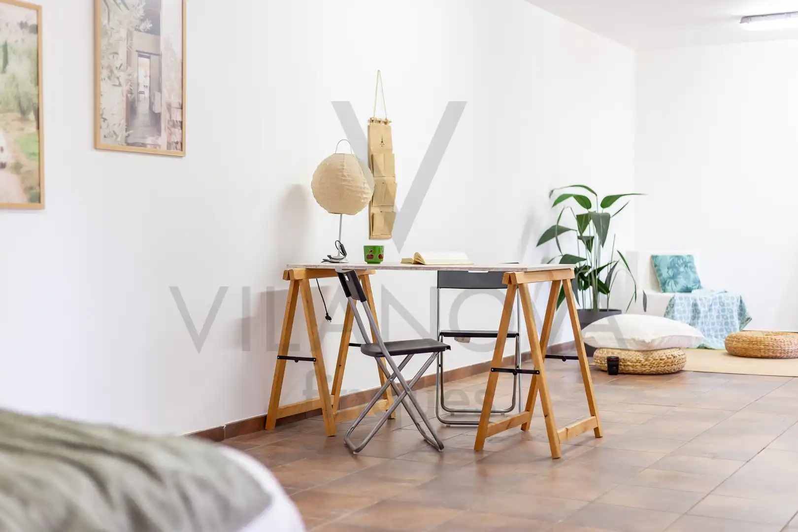 Sala d'estar de Casa adosada en venda en Riudecanyes amb Aire condicionat, Calefacció i Jardí privat