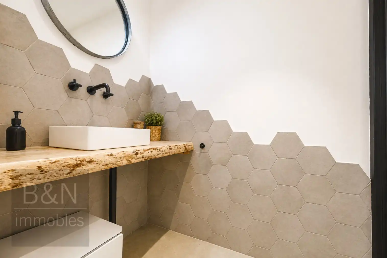 Baño de Casa o chalet en venta en Terrassa con Aire acondicionado, Calefacción y Terraza