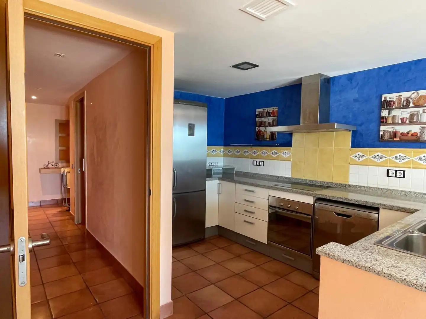Kitchen of Apartments for sale in Alcanar  with Air Conditioner, Private garden and Terrace