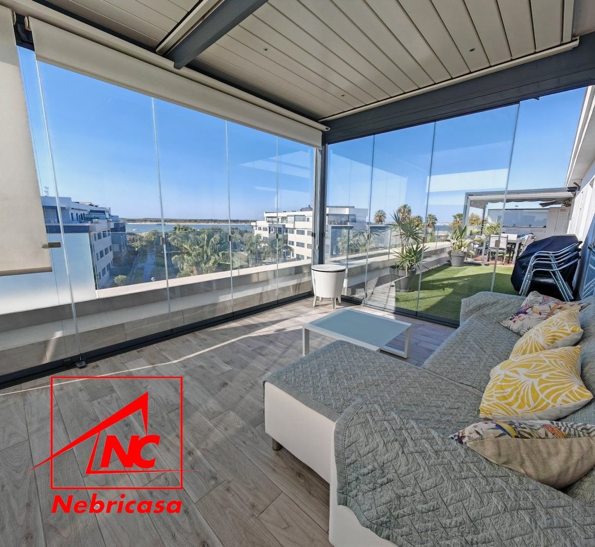 Terraza de Ático en venta en Sanlúcar de Barrameda con Aire acondicionado, Terraza y Piscina