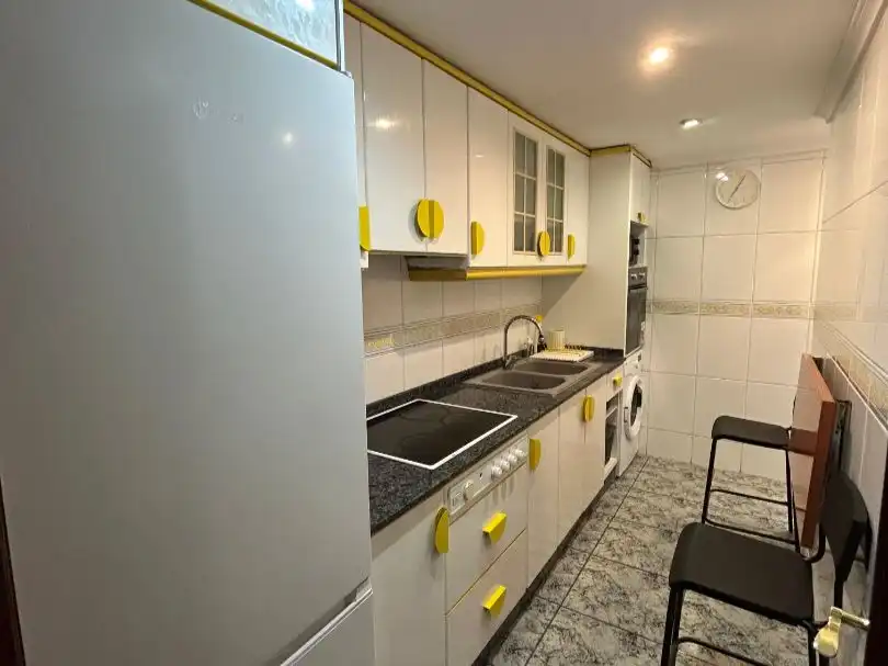 Küche von Wohnung zur Miete in  Valencia Capital mit Klimaanlage und Terrasse