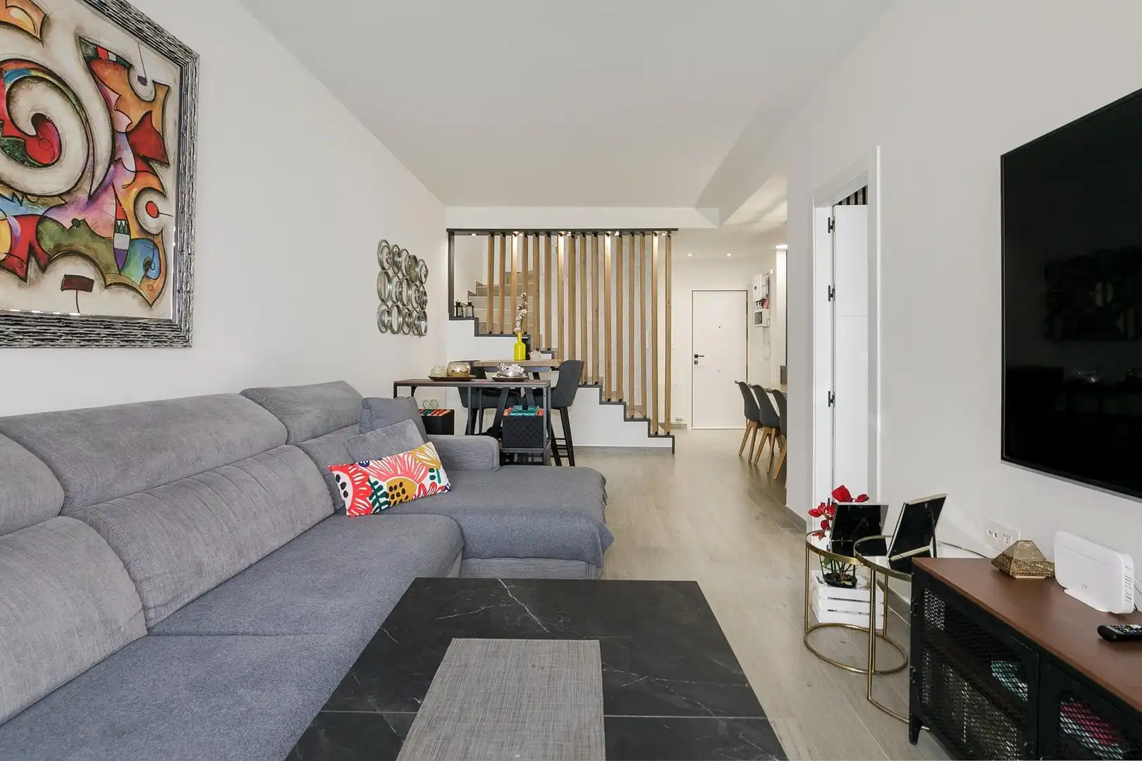 Living room of Duplexes for sale in Jun  with Air Conditioner, Heating and Private garden