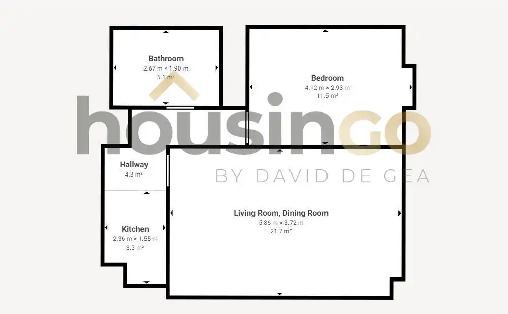 Apartament de lloguer en Madrid amb Aire condicionat, Calefacció i Moblat