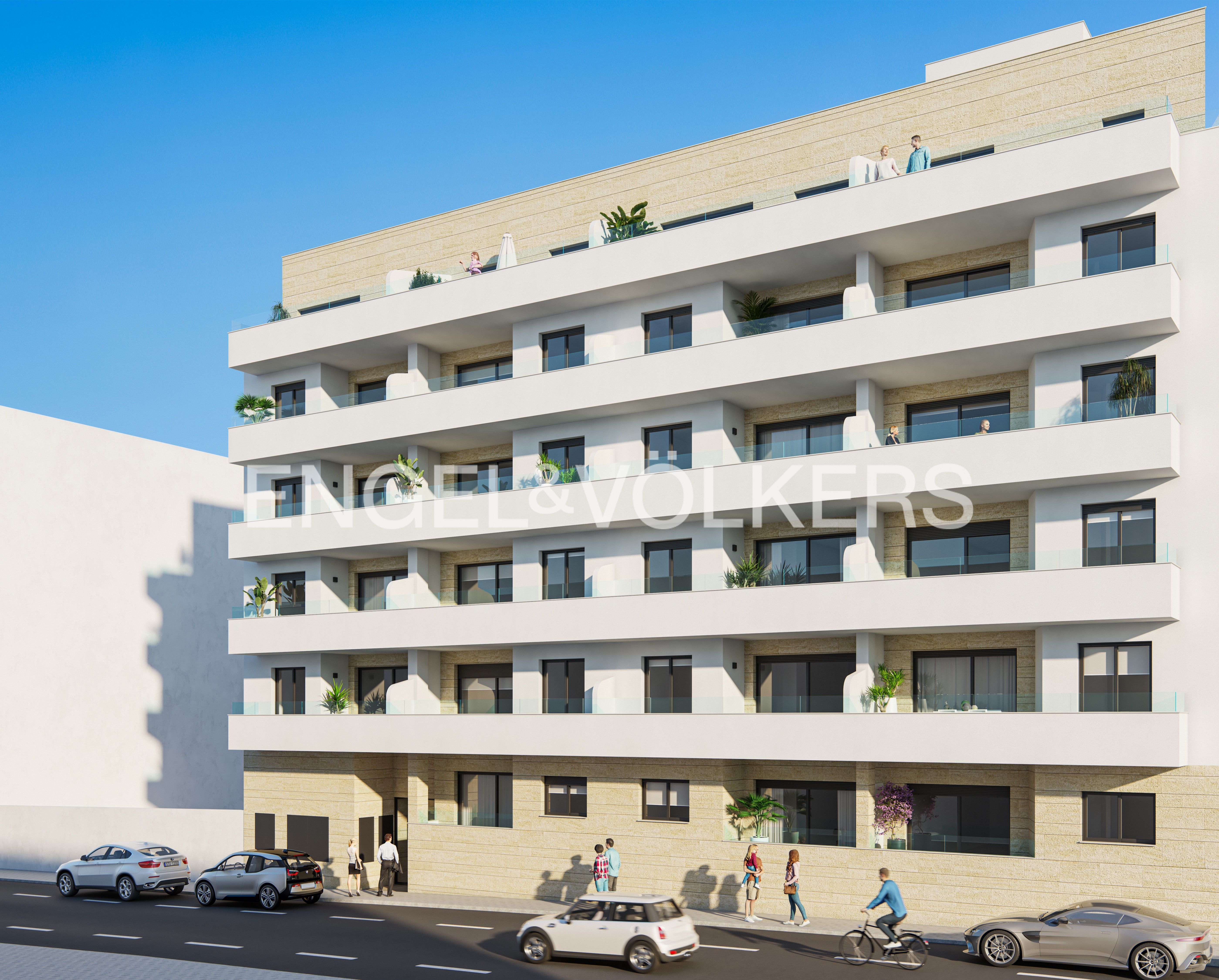 Vista exterior de Apartament en venda en Torrevieja amb Aire condicionat, Calefacció i Terrassa