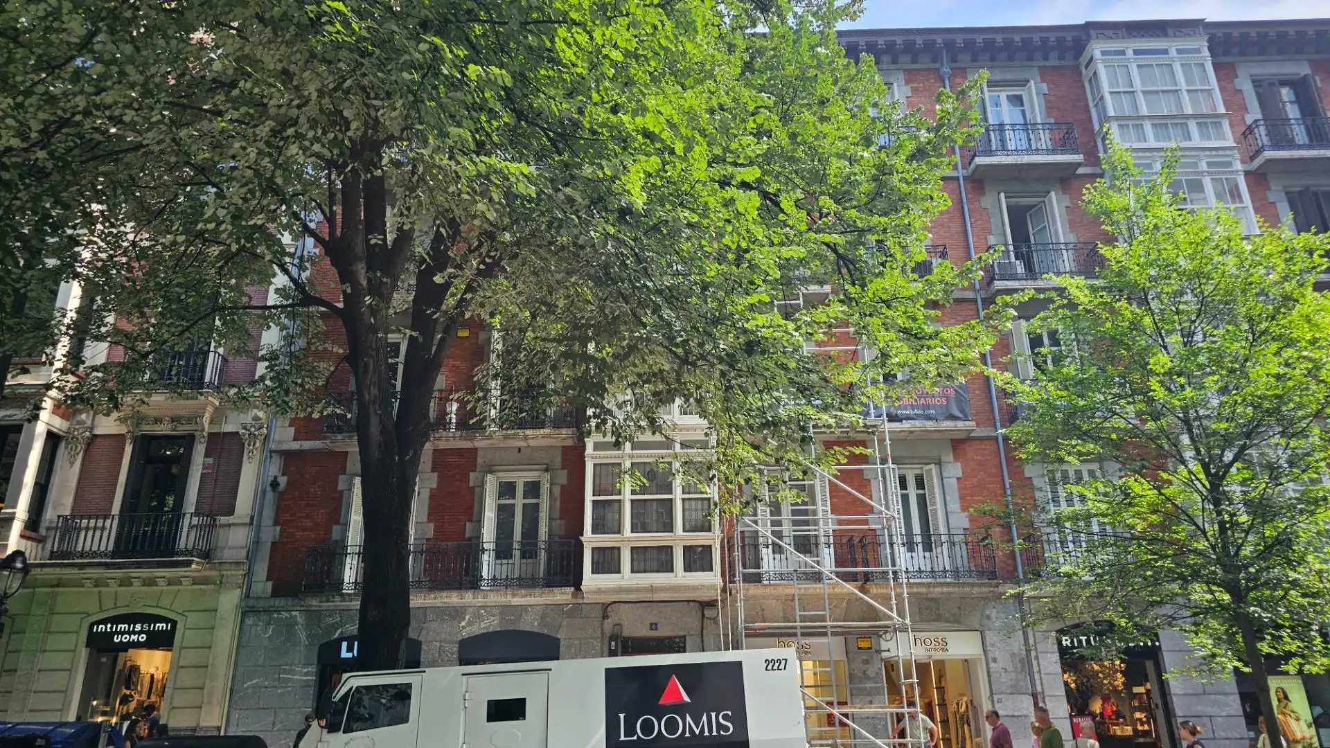 Exterior view of Flat for sale in Bilbao   with Balcony