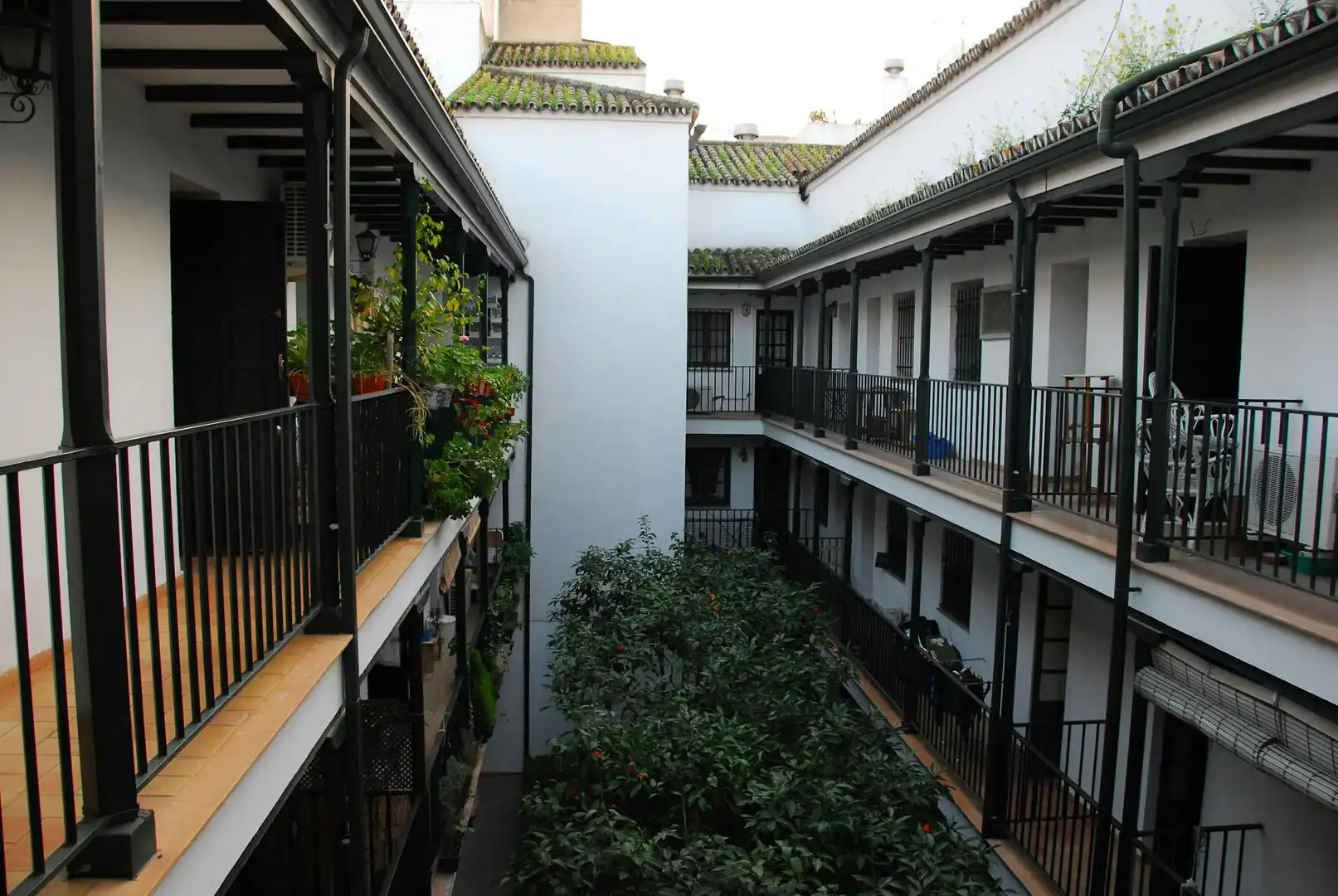 Terraza de Piso de alquiler en Sevilla con Aire acondicionado, Calefacción y Amueblado