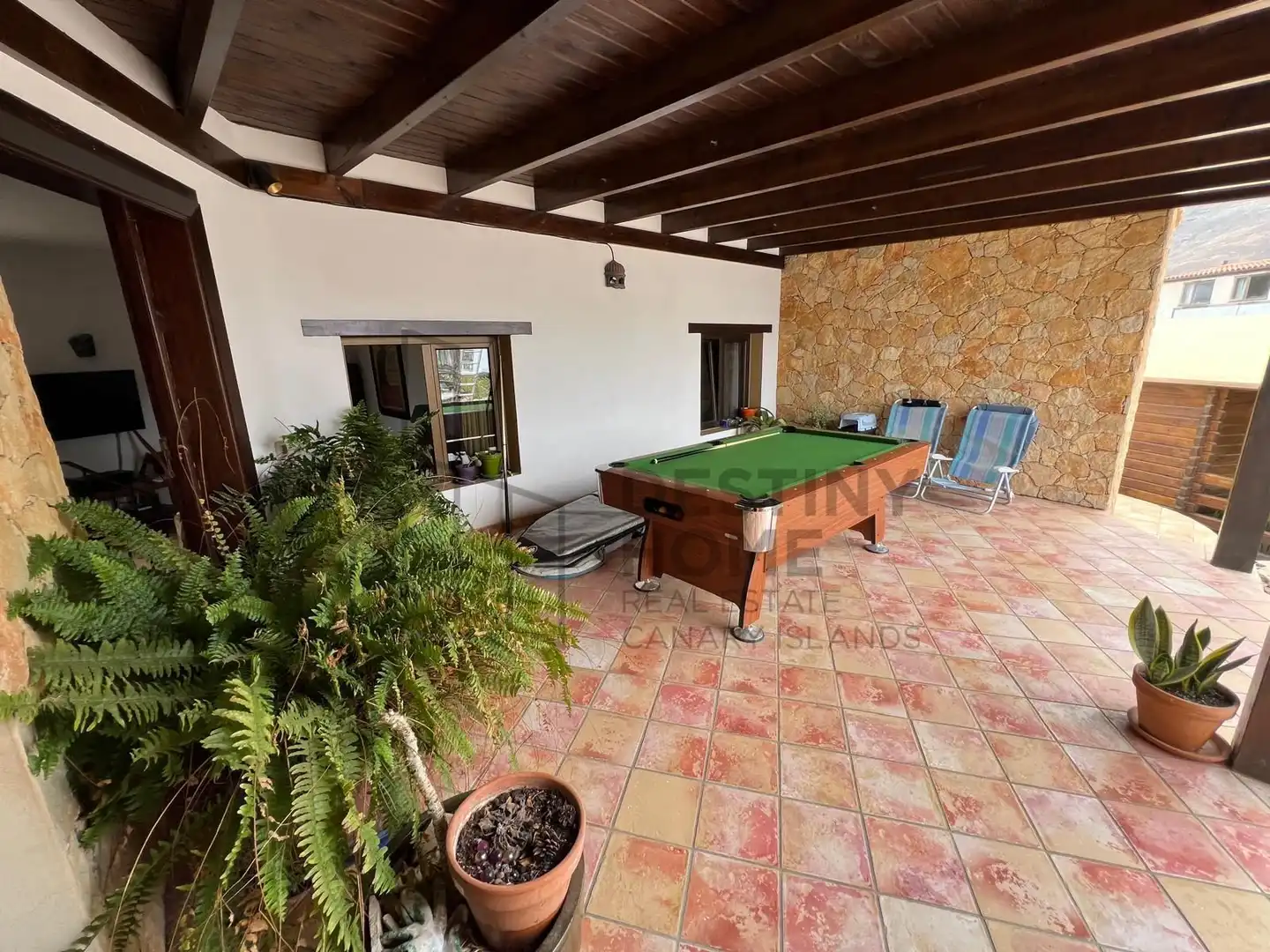 Terrace of Country homes for sale in La Oliva  with Air Conditioner, Private garden and Terrace