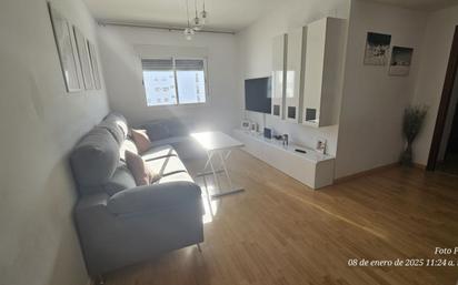 Living room of Flat for sale in  Sevilla Capital  with Air Conditioner, Storage room and Furnished