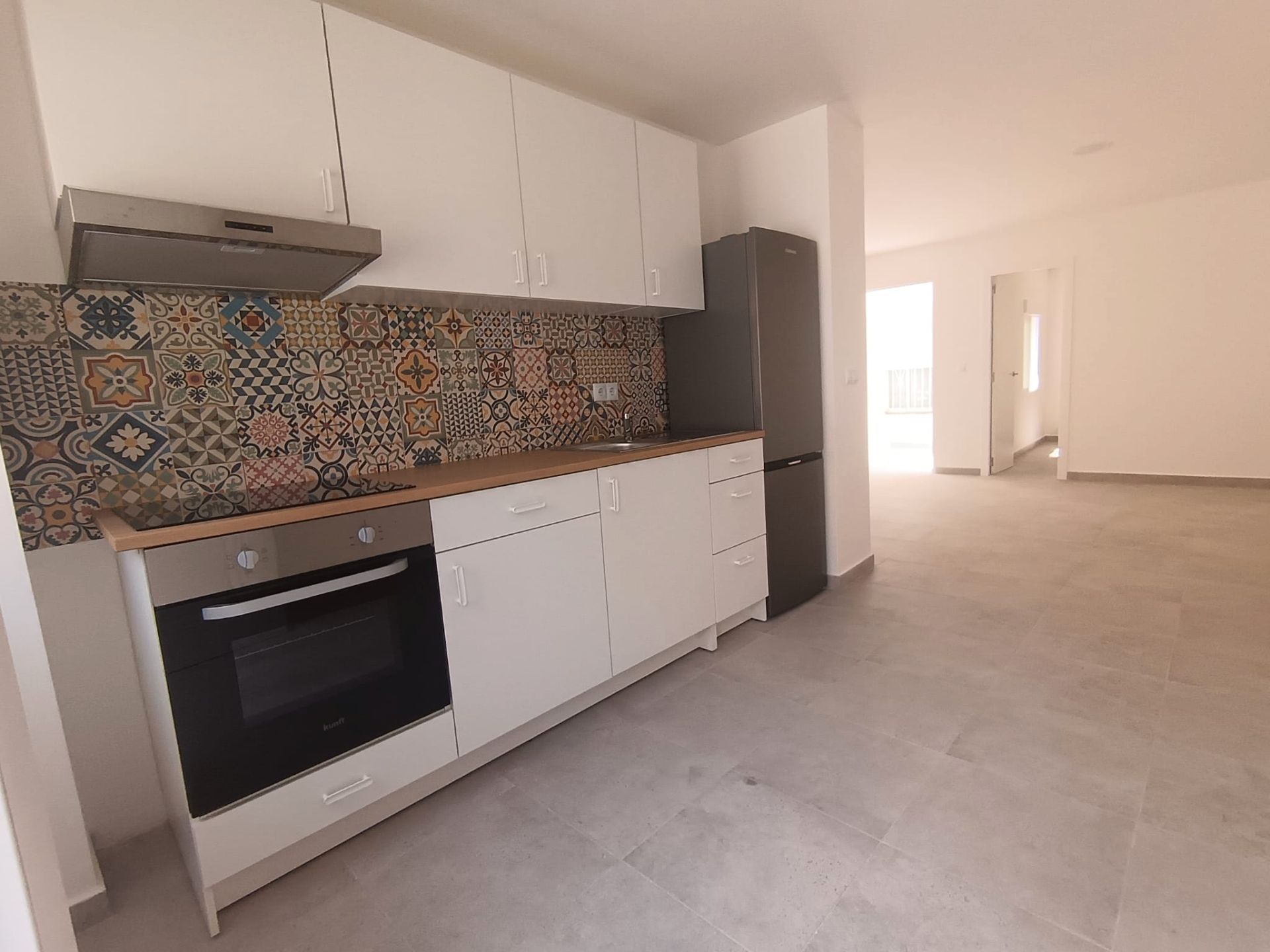 Kitchen of Flat for sale in Cartagena  with Air Conditioner and Heating