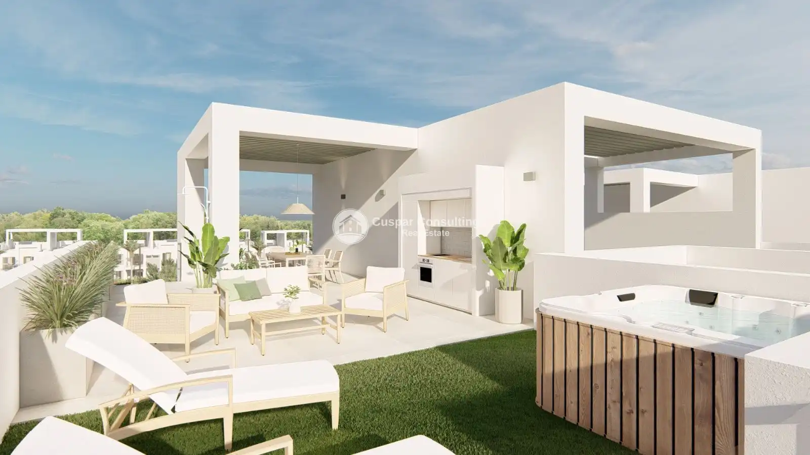 Terrassa de Apartament en venda en Rojales amb Calefacció, Jardí privat i Terrassa