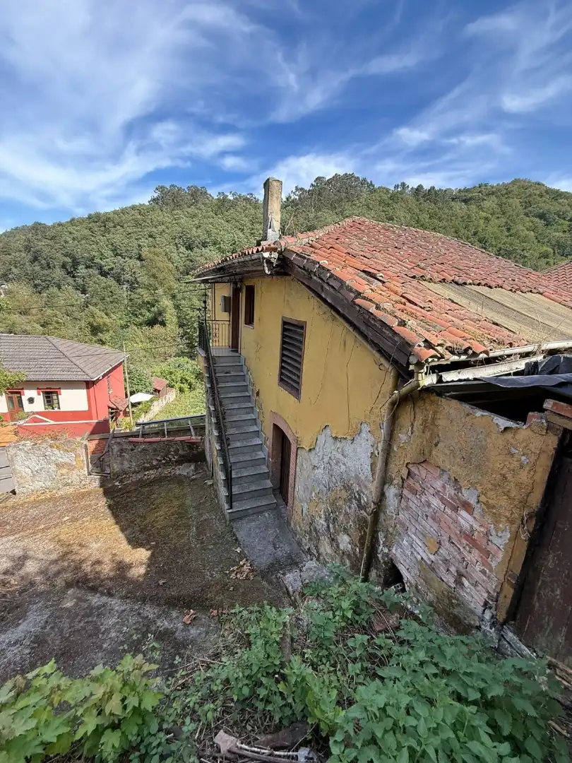 Vista exterior de Casa o chalet en venta en Oviedo  con Jardín privado, Parquet y Trastero