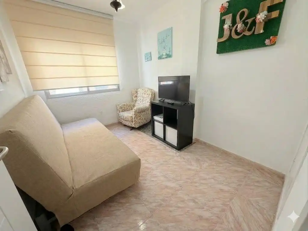 Sala d'estar de Pis en venda en Málaga amb Aire condicionat, Calefacció i Terrassa